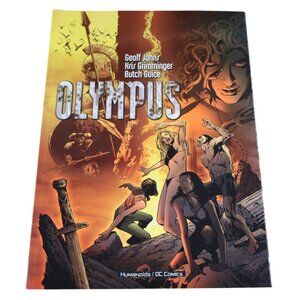 Olympus Graphic Novel by Geoff Johns & Butch Guice Hardcover 2015